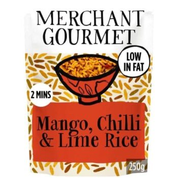Merchant Gourmet Spiced Mango Chilli & Lime Wholegrain & White Rice (250g)