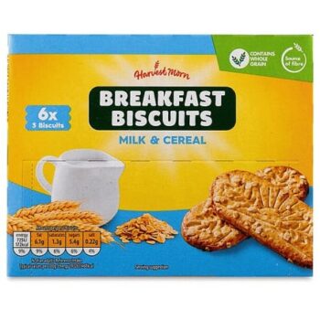 Milk & Cereal Breakfast Biscuits (6)