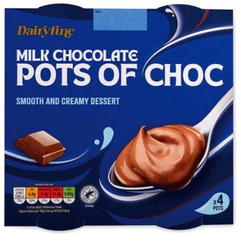 Milk Chocolate Pots of Choc (4)