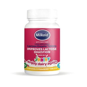 Milkaid Junior Lactase Digestion Tablets