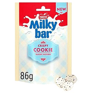 Milkybar Buttons Crispy Cookie White Chocolate Sharing Bag (86g)