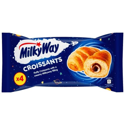 Milkyway Chocolate and Milk Cream Croissants (4 x 192g)