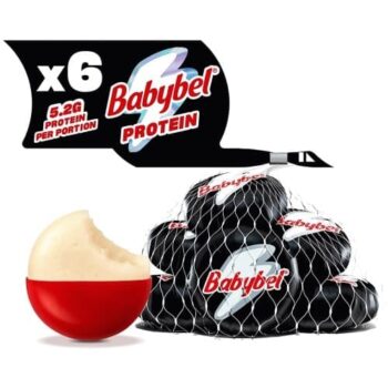 Mini Babybel Protein Cheese Snacks (6 x 20g)