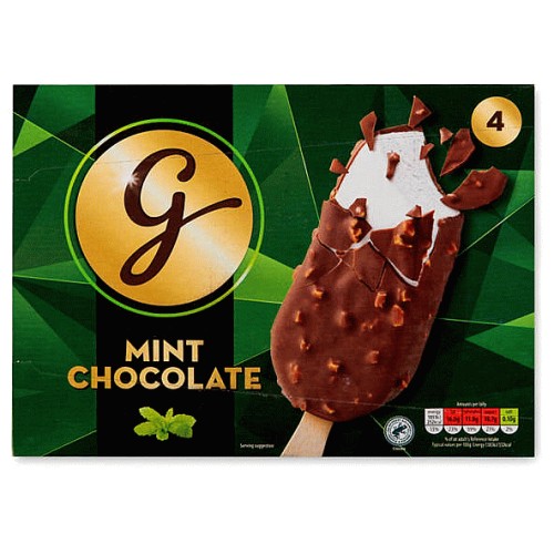 Mint Chocolate Ice Creams (4)