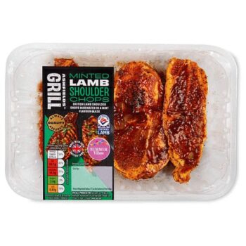 Minted Lamb Shoulder Chops