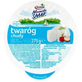 Mlekpol Low-Fat Curd Cheese (275g)