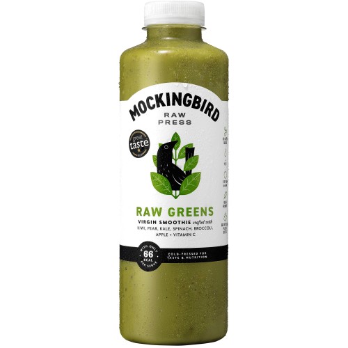 Mockingbird Raw Press Raw Greens Virgin Smoothie (750ml)