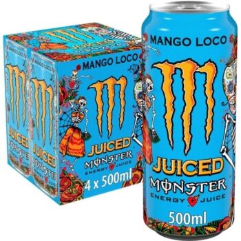 Monster Energy Mango Loco Drink (4 x 500ml)