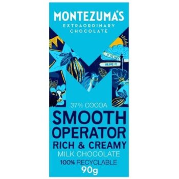 Montezuma's Smooth Operator Organic Milk Chocolate Bar (90g)