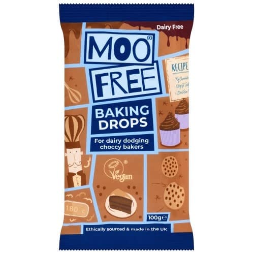 Moo Free Cocoa Baking Drops (100g)