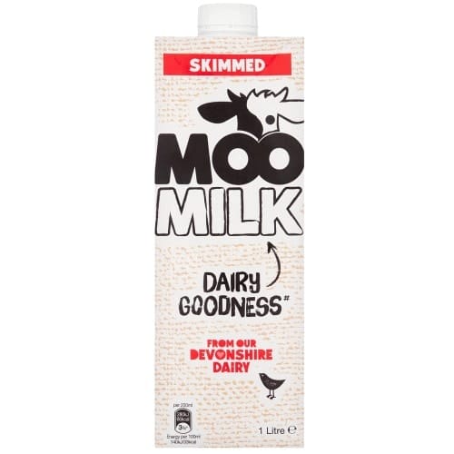 Moo Skimmed Long Life Milk (1 Litre)