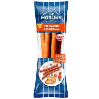 Morliny Cooked & Coarse Poultry Sausage Kielbaski Kurczaka (360g)