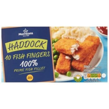 Morrisons 10 Haddock Fish Fingers