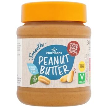 Morrisons 100% Smooth Peanut Butter