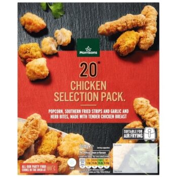 Morrisons 20 Piece Chicken Selection Pack