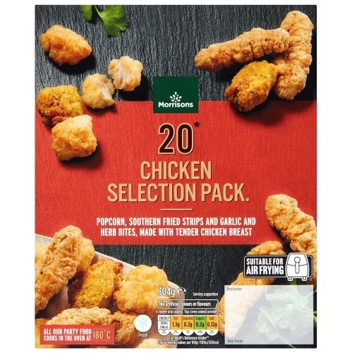 Morrisons 20 Piece Chicken Selection Pack