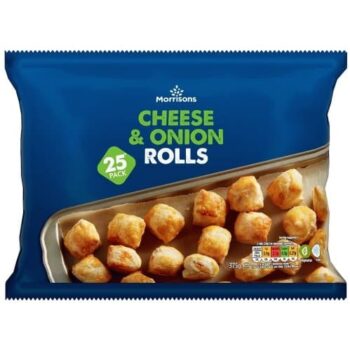Morrisons 25 Cheese & Onion Rolls (325g)