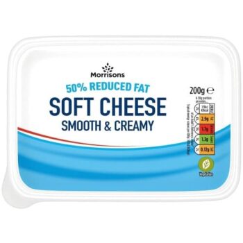 Morrisons 50% Reduced Fat Soft Cheese