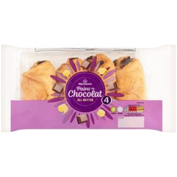 Morrisons All Butter Pains Au Chocolat
