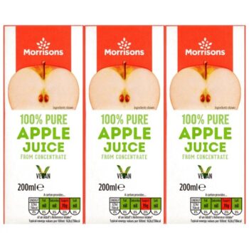 Morrisons Apple Juice from Concentrate