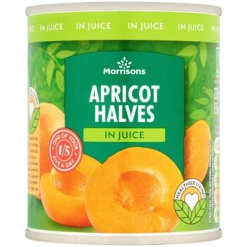 Morrisons Apricot Halves in Juice (135g)
