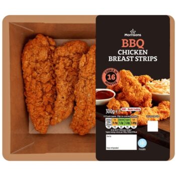 Morrisons BBQ Chicken Breast Strips (300g)