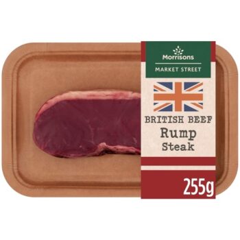 Morrisons Beef Rump Steak (255g)
