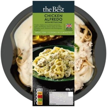 Morrisons Best Chicken Alfredo With Fettuccine (400g)