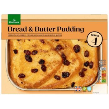 Morrisons Bread & Butter Pudding (450g)