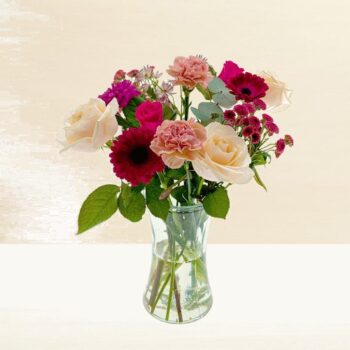 Morrisons Burgundy Blush Flowers Bouquet