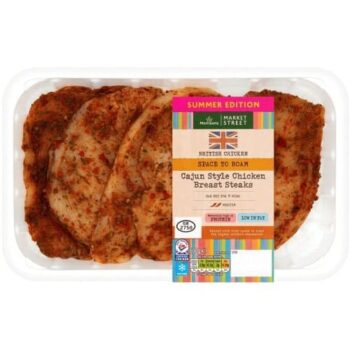 Morrisons Cajun Chicken Steaks (600g)