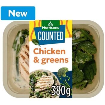 Morrisons Calorie Counted Chicken Veg & Broccoli (380g)