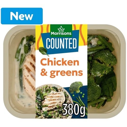 Morrisons Calorie Counted Chicken Veg & Broccoli (380g)