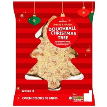 Morrisons Cheese & Garlic Christmas Doughball Tree