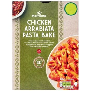 Morrisons Chicken Arrabiata & Tomato Pasta Bake
