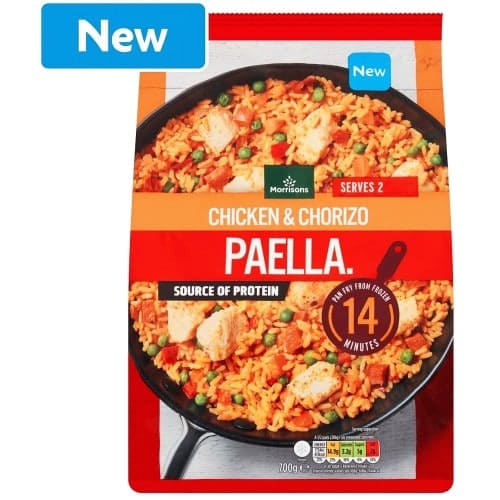 Morrisons Chicken & Chorizo Paella (700g)