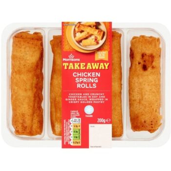 Morrisons Chicken Spring Rolls