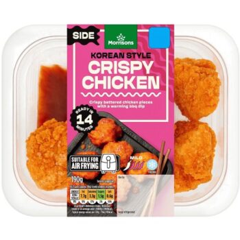 Morrisons Crispy Chicken With Korean BBQ Dip (190g)