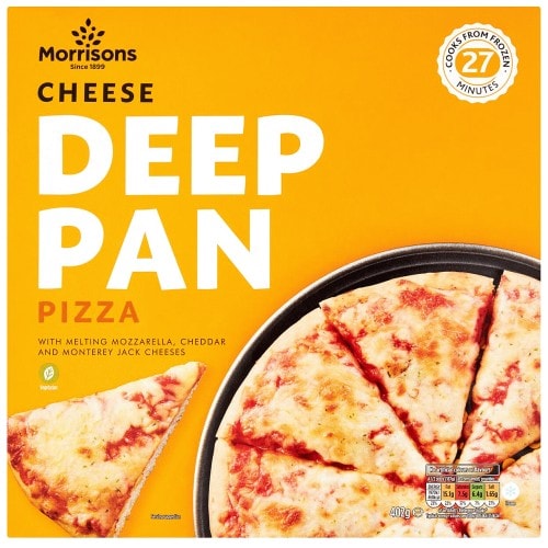 Morrisons Deep Pan Cheese Pizza