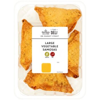 Morrisons Deli Express Large Vegetable Samosas