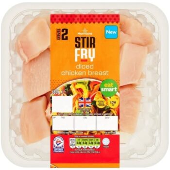 Morrisons Diced Chicken Breast Stir Fry (350g)