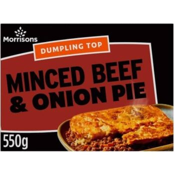 Morrisons Dumpling Top Minced Beef & Onion Pie