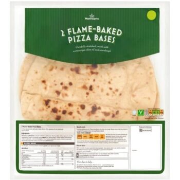 Morrisons Flame-Baked Sourdough Pizza Bases