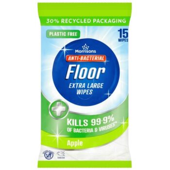 Morrisons Floor Wipes Apple