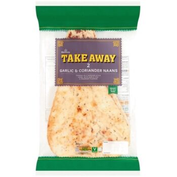 Morrisons Garlic & Coriander Naan Bread