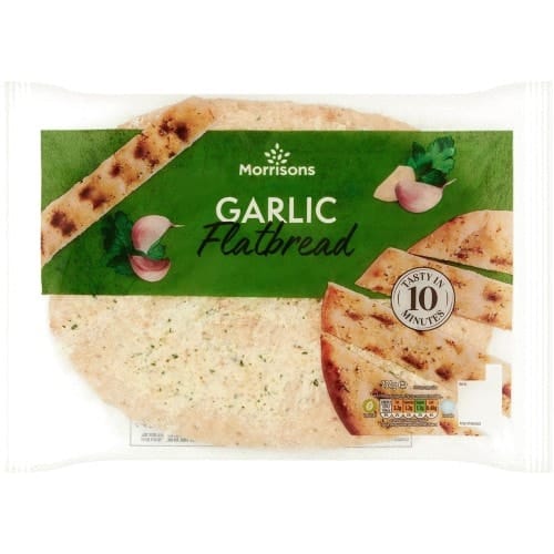Morrisons Garlic Flatbread (234g)