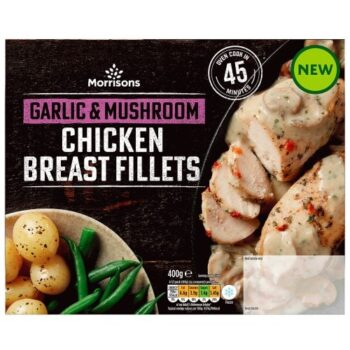 Morrisons Garlic & Mushroom Chicken Fillets