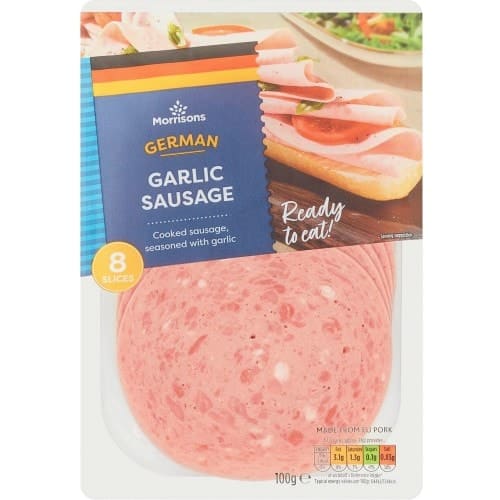 Morrisons Garlic Sausage