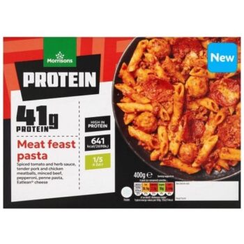 Morrisons High Protein Meat Feast Pasta