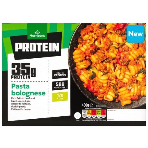 Morrisons High Protein Pasta Bolognese